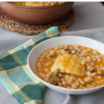 Bean stew with cod recipe