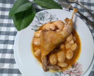 Beans with partridge recipe