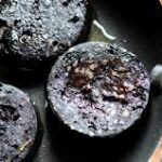 Cooked recipe with black pudding