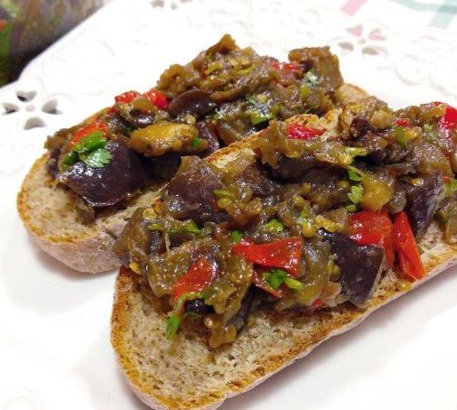 Eggplant Antipasto Recipe - FoodsDiary
