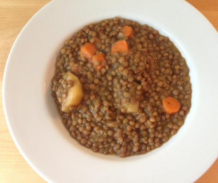 Lentil and vegetable stew recipe