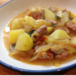 Potato and tuna stew recipe