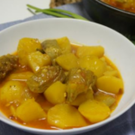 Potato stew with artichokes recipe