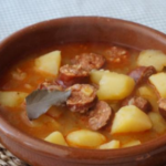 Potato stew with chorizo ​​recipe