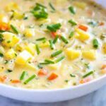 Potatoes with broth recipe