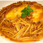 Recipe for Arrossejat with noodles from Tarragona