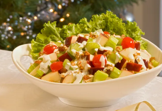 Apple Christmas Salad Recipe