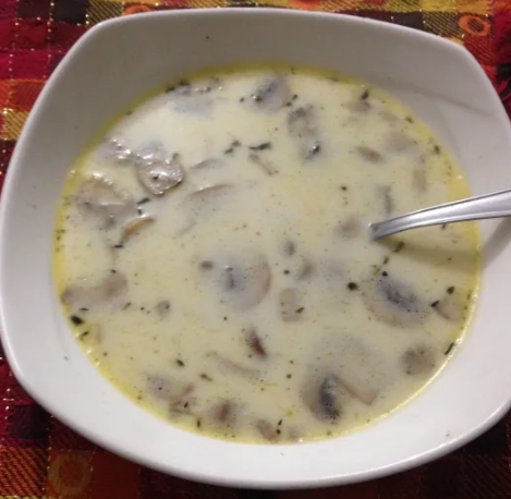 Mushroom Soup Recipe - FoodsDiary