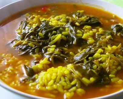 Recipe for COLLEJAS WITH RICE AND ARTICHOKES IN BONILLA,