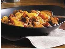 Recipe for Spanish meat stew with mushrooms