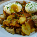 Recipe of Migas with egg flower