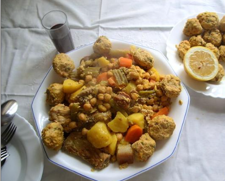 Recipe of Original Cooked with Murcian balls