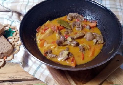 Stewed Chicken Gizzards Recipe