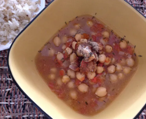 Chickpea and Bacon Soup Recipe