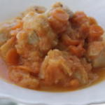 Turkey stew with meatballs recipe