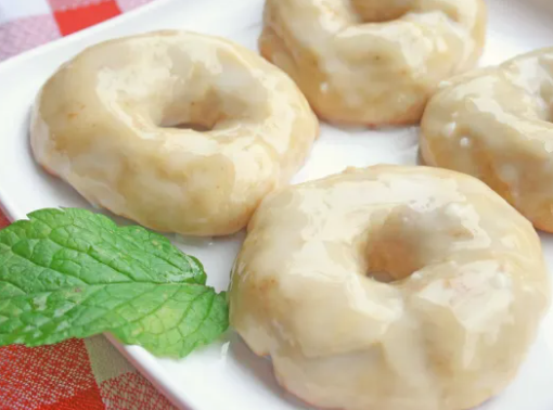 Ingredients to make Baked Anise Donuts: