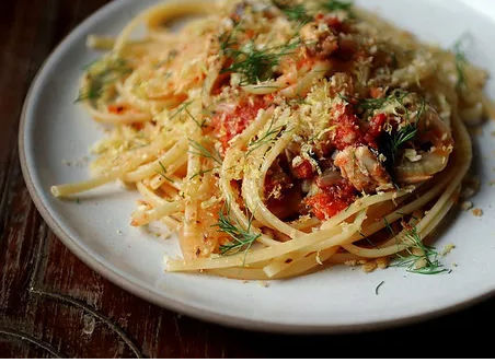 Sardines with tomato and onion recipe